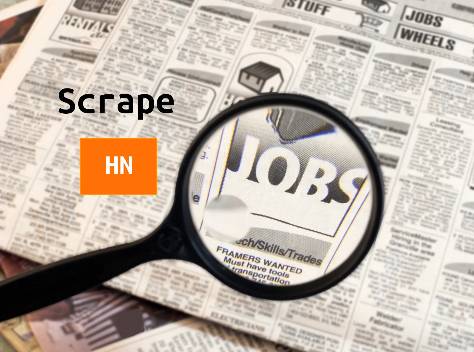Scrape jobs from Hacker News with Mechanize